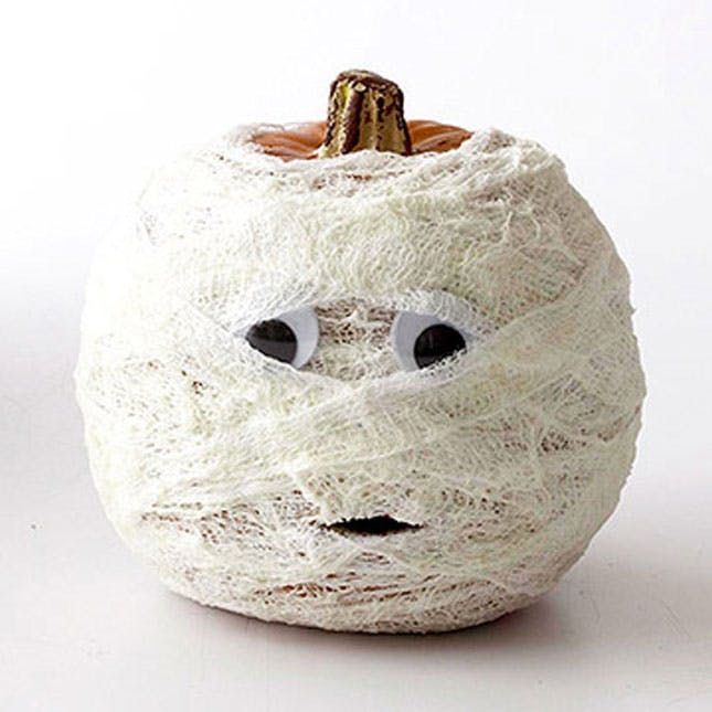 mummy pumpkin