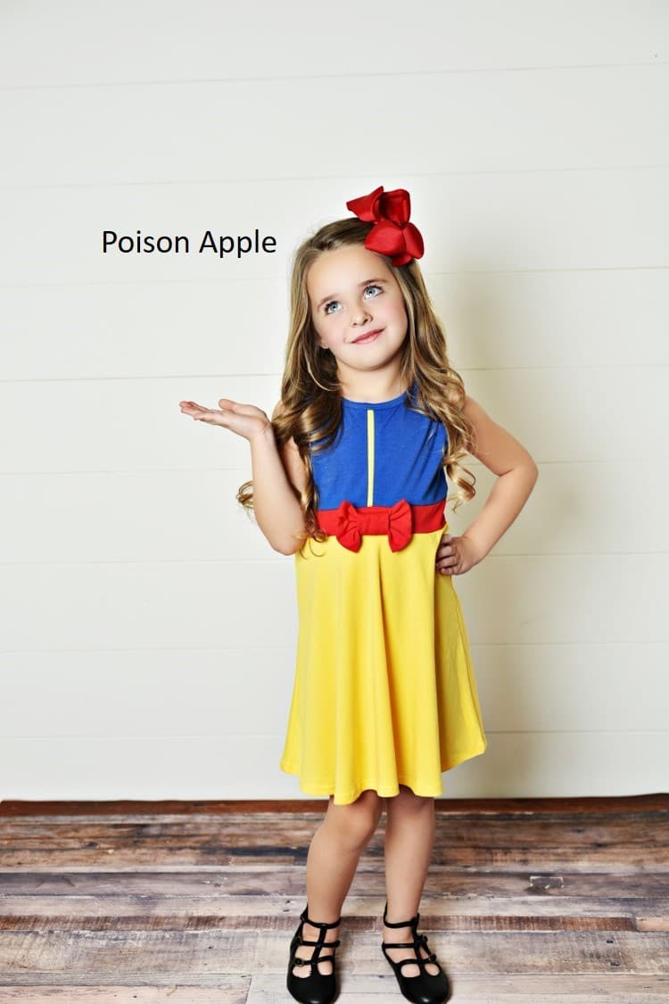 snow white inspired dress