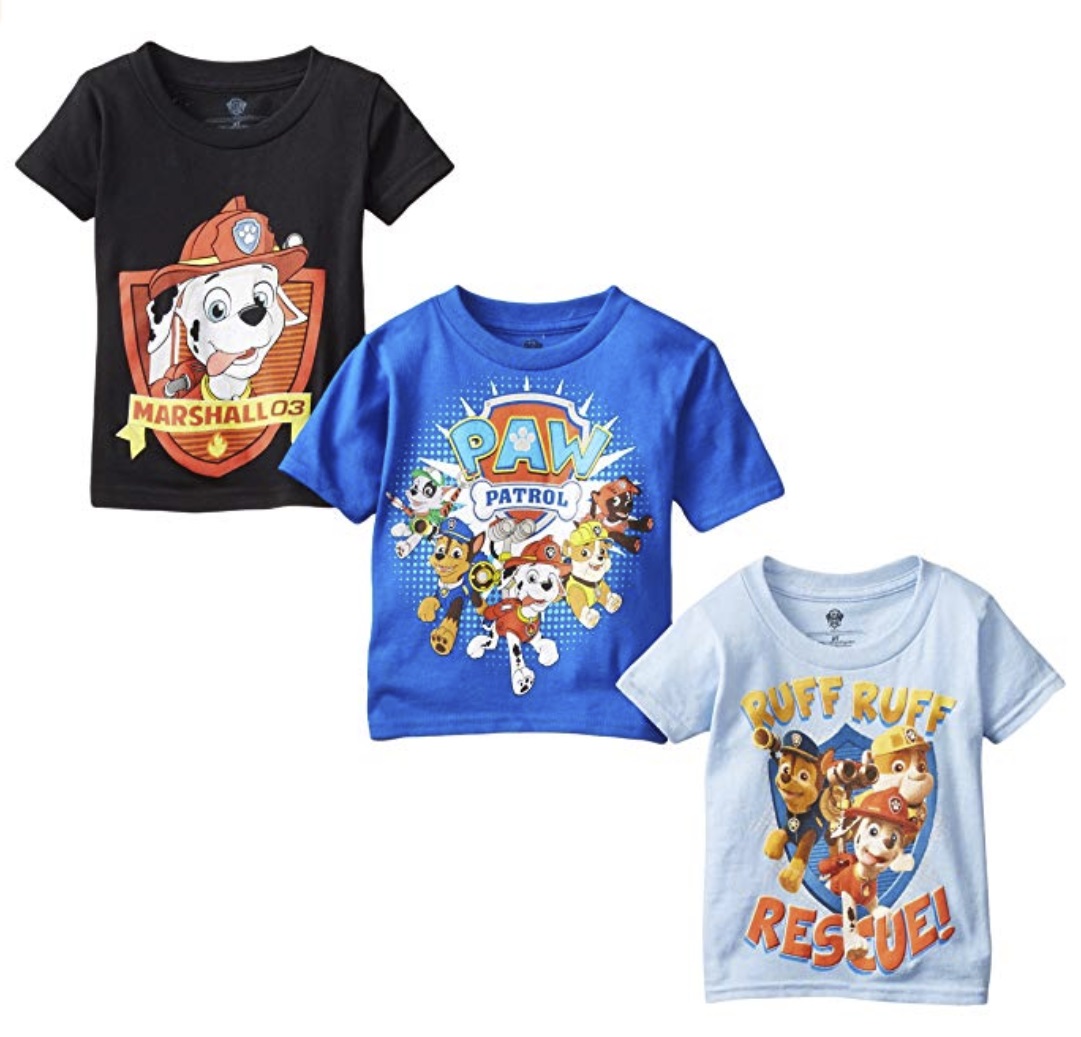 boys paw patrol shirts