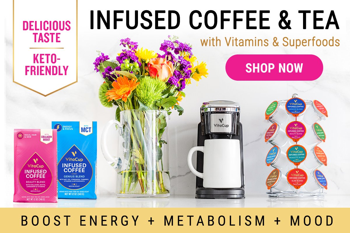 vitacup vitamin infused coffee and tea