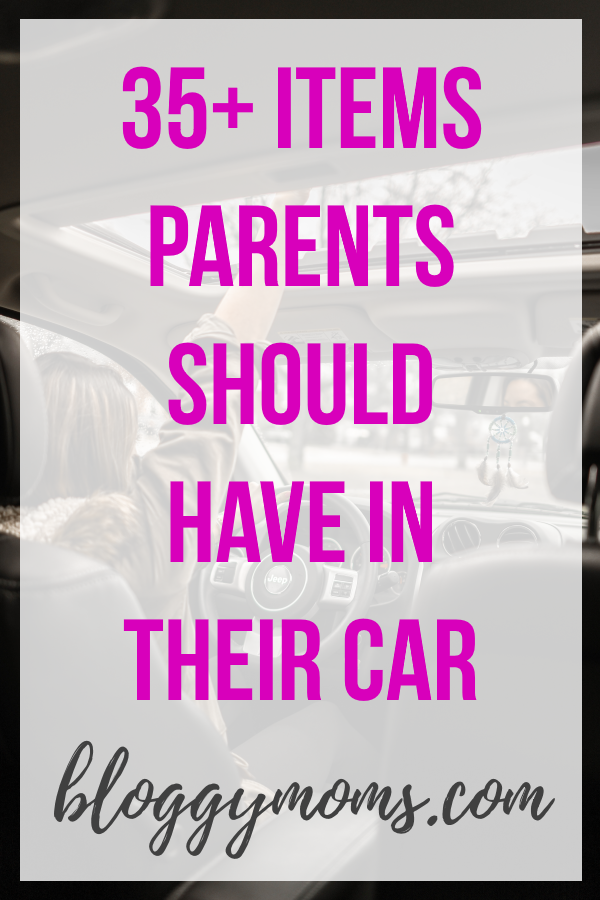bm what moms should have in their car van vehicle
