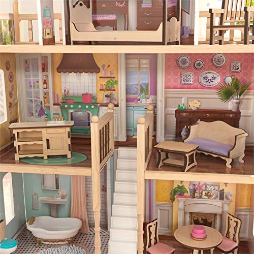 KidKraft Charlotte Dollhouse with EZ Kraft Assembly 2