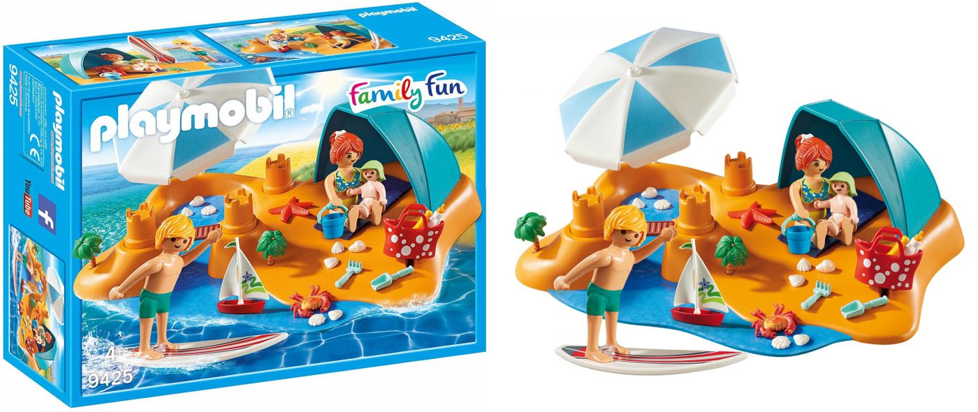 PLAYMOBIL FAMILY BEACH DAY BOX