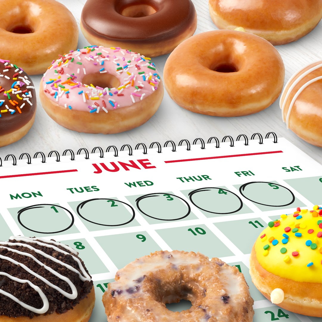 krispy kreme free doughnut donut week