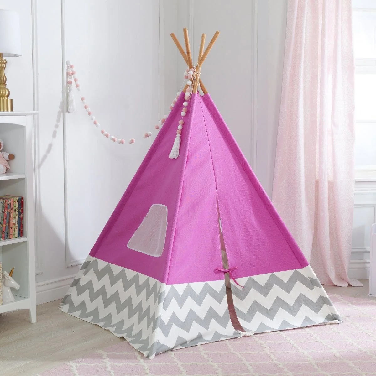 Fabric Pop-Up Triangular Play Tent
