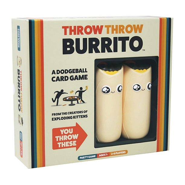 Throw Throw Burrito by Exploding Kittens A Dodgeball Card Game