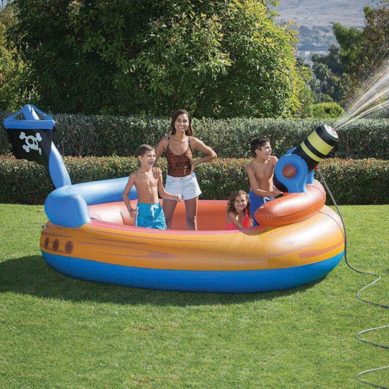 inflatable pirate pool