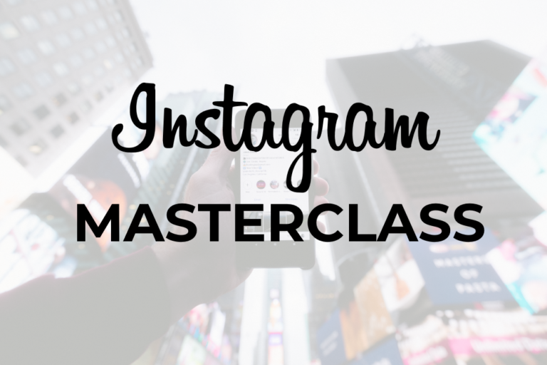 instagram masterclass