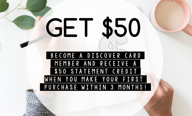 discover card free money free credit free cash earn rewards