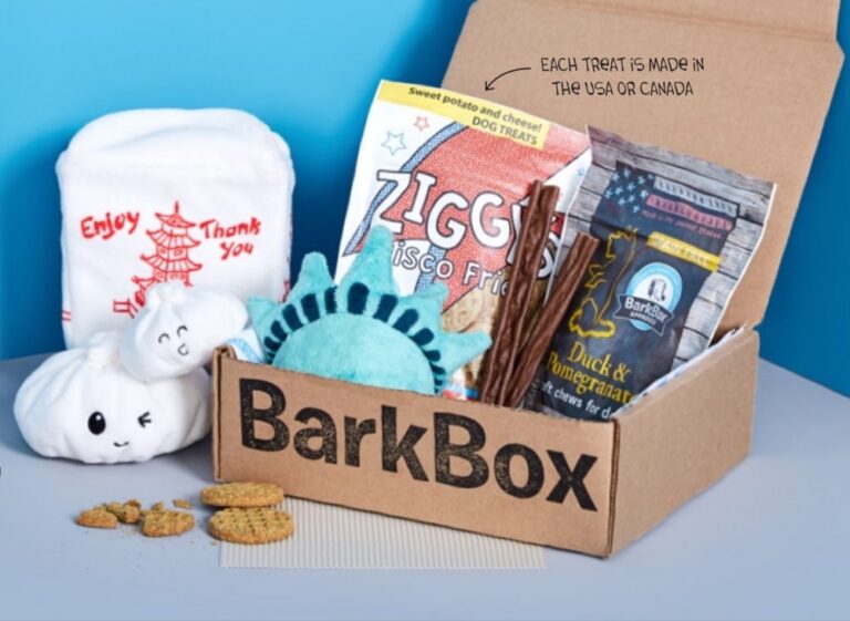 Bark Box free toy monthly subscription