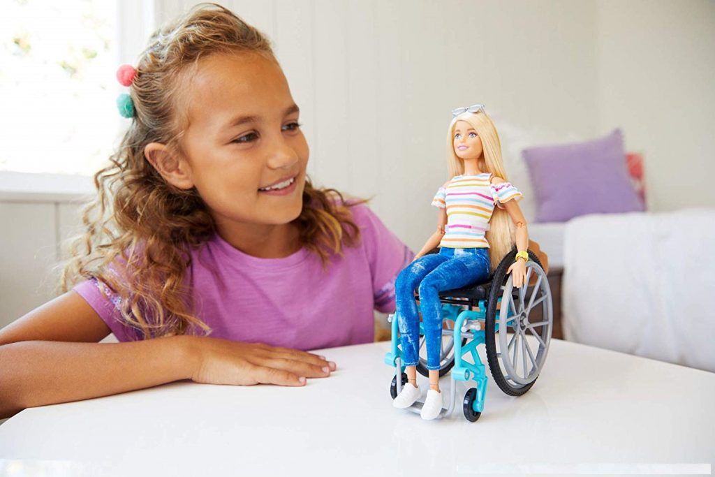 barbie doll wheelchair