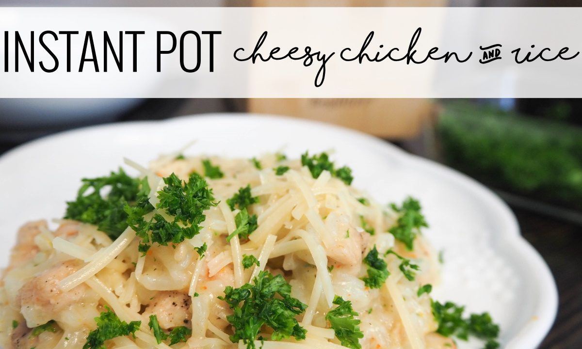 Instant Pot Cheesy Chicken and Rice easy Instant Pot Recipe Instant Pot Chicken Recipe