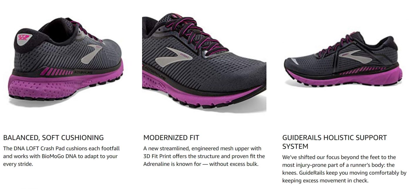 How I used Brooks Womens Adrenaline GTS 20 Running Shoe for ...