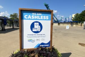 kings island going cashless not accepting cash chad showalter