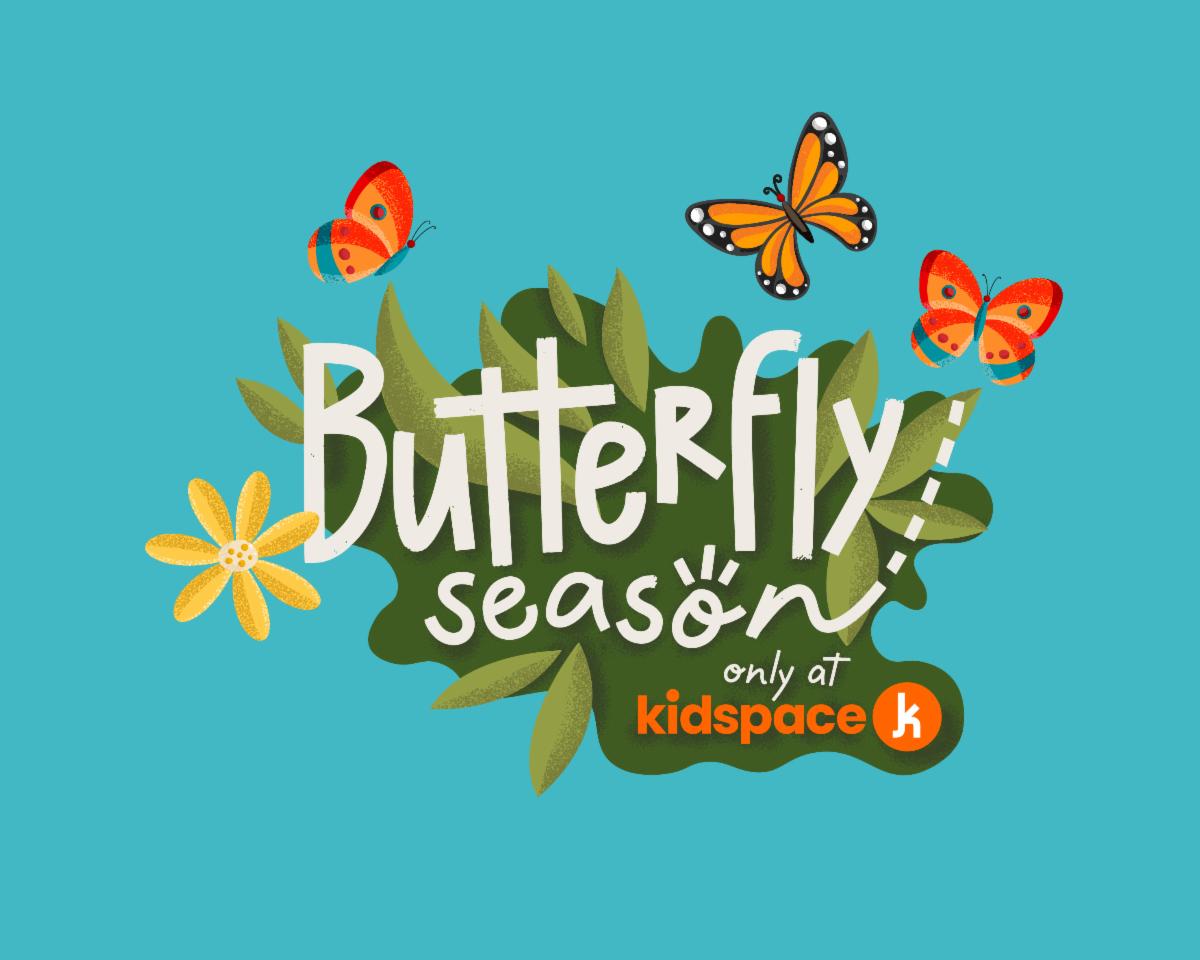 Butterfly Season at Kidspace Museum California