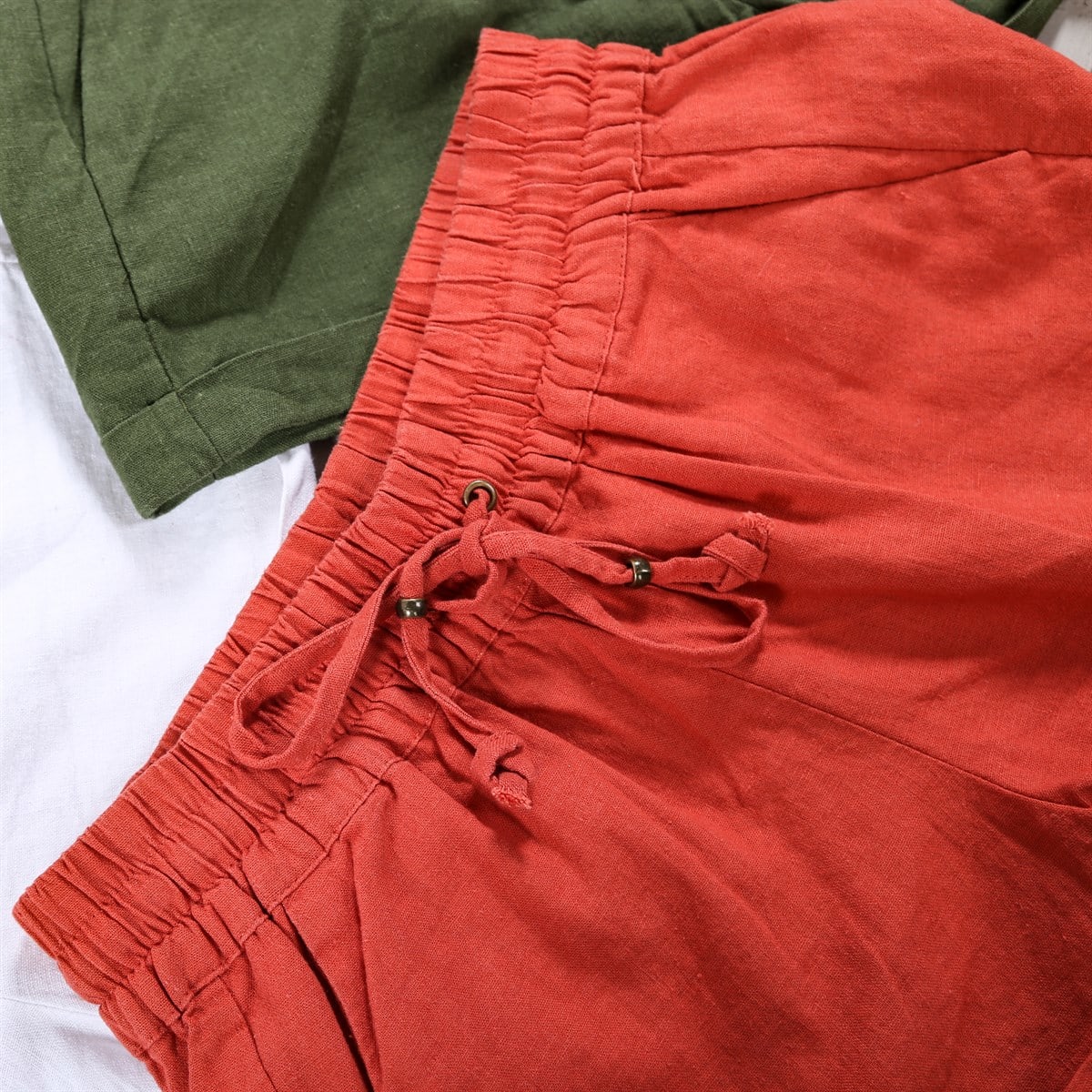 Spring Linen Shorts feature