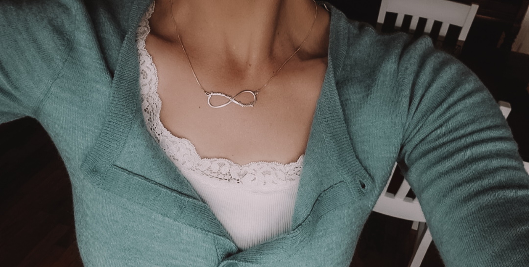 Infinity Name Necklace by JoyAmo Jewelry