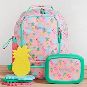 Bentgo Kids Prints 2-In-1 Backpack & Insulated Lunch Bag