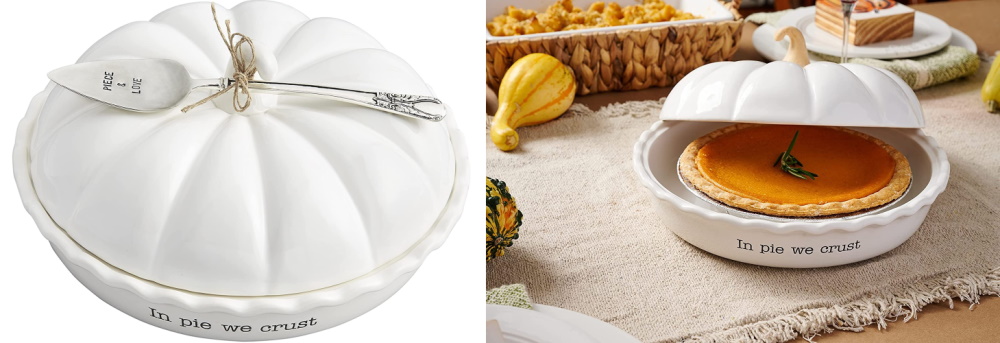 Pumpkin Pie Dish Set with Lid featured image