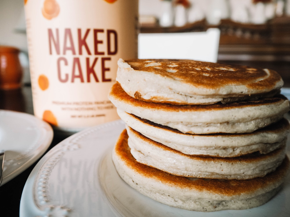 pancake protein powder naked cake