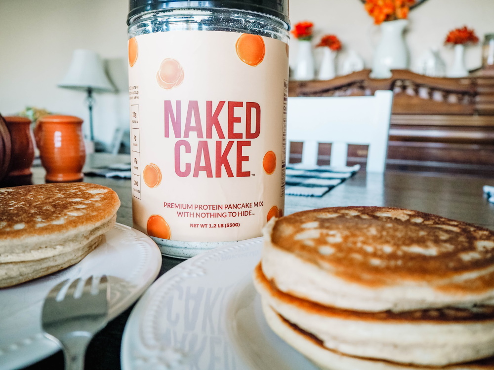 pancake protein powder naked cake