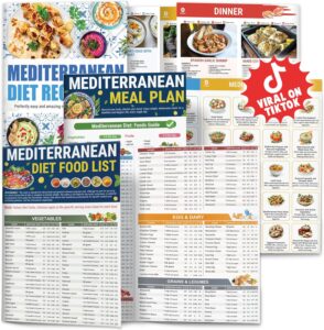 Mediterranean Diet Chart Food List